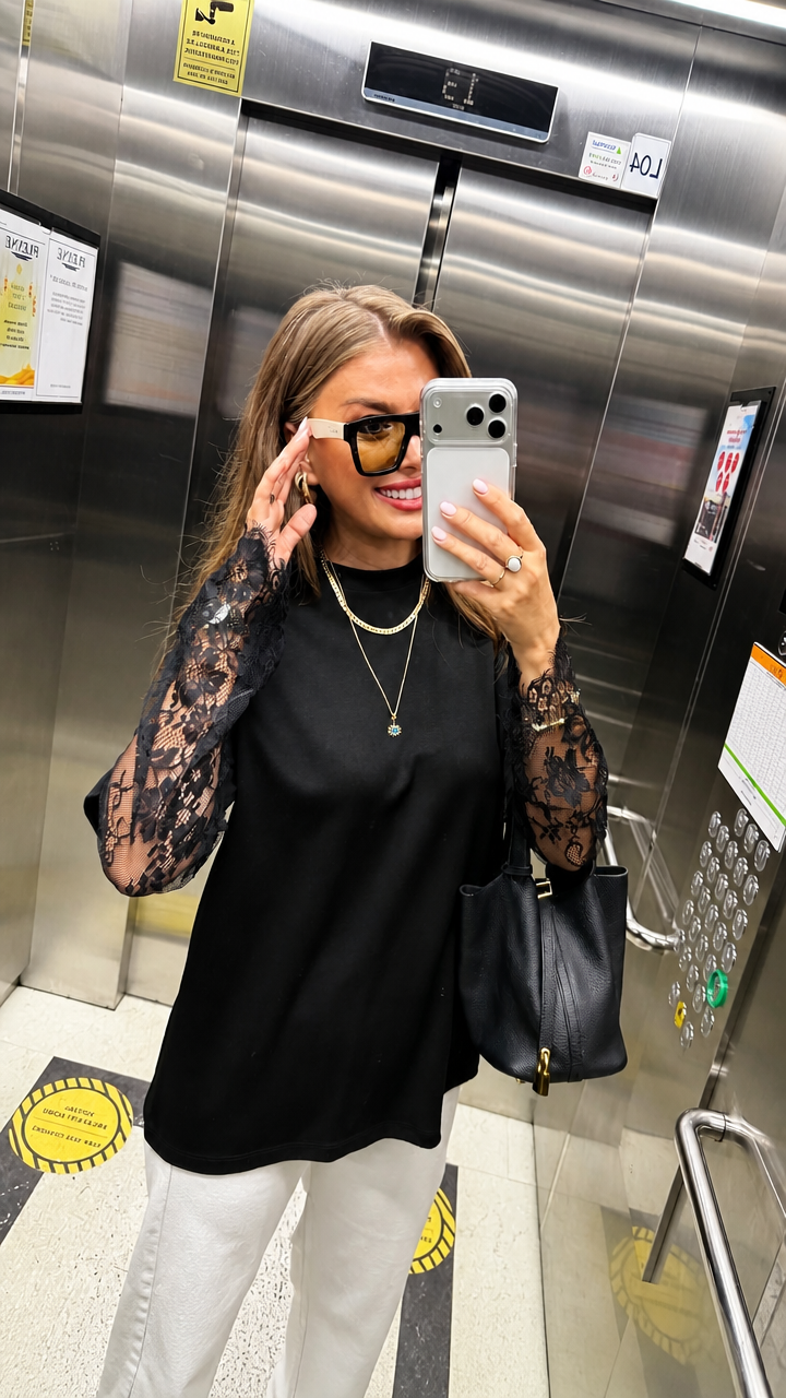 Blouse Dentelle Élégance