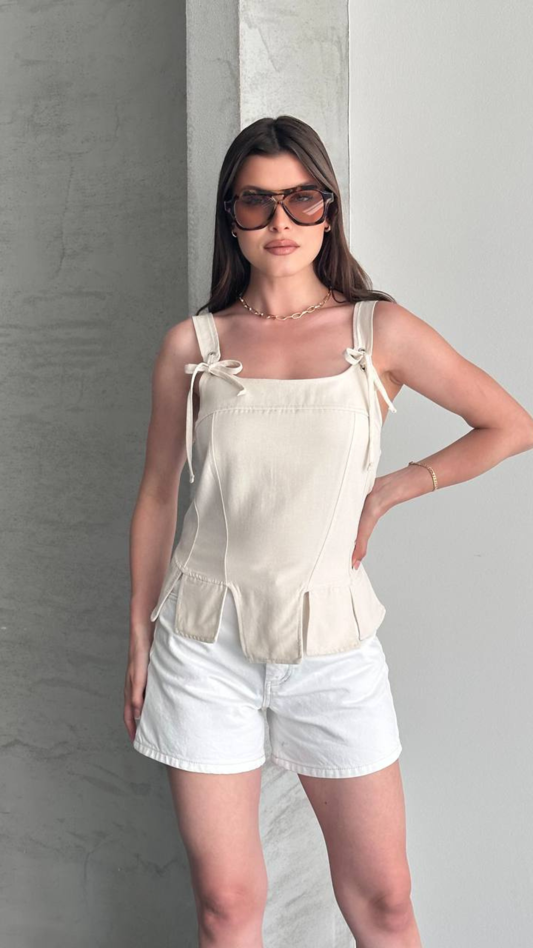 Top Élégance Noué – Collection Été