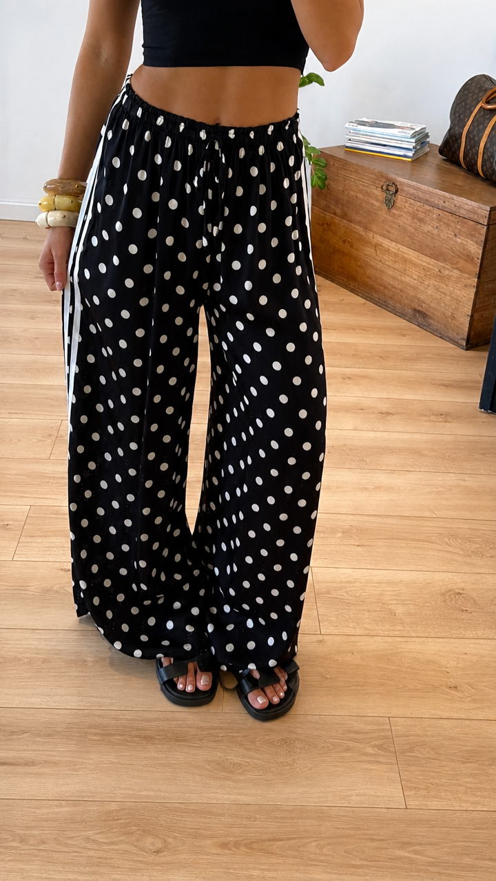 Pantalon Palazzo Bella Pois