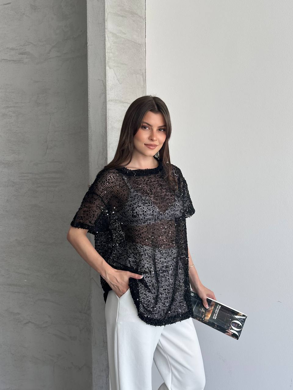 Tunique Glam Sequins