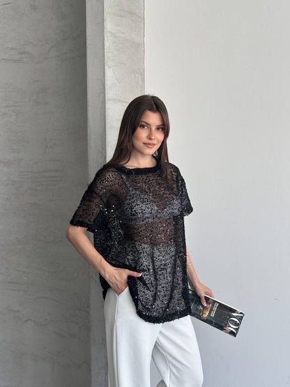 Tunique Glam Sequins