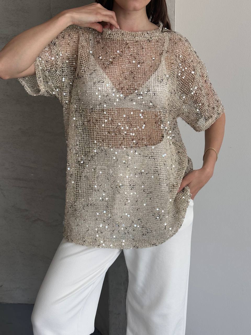 Tunique Glam Sequins