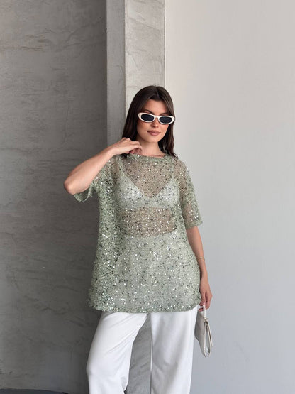 Tunique Glam Sequins