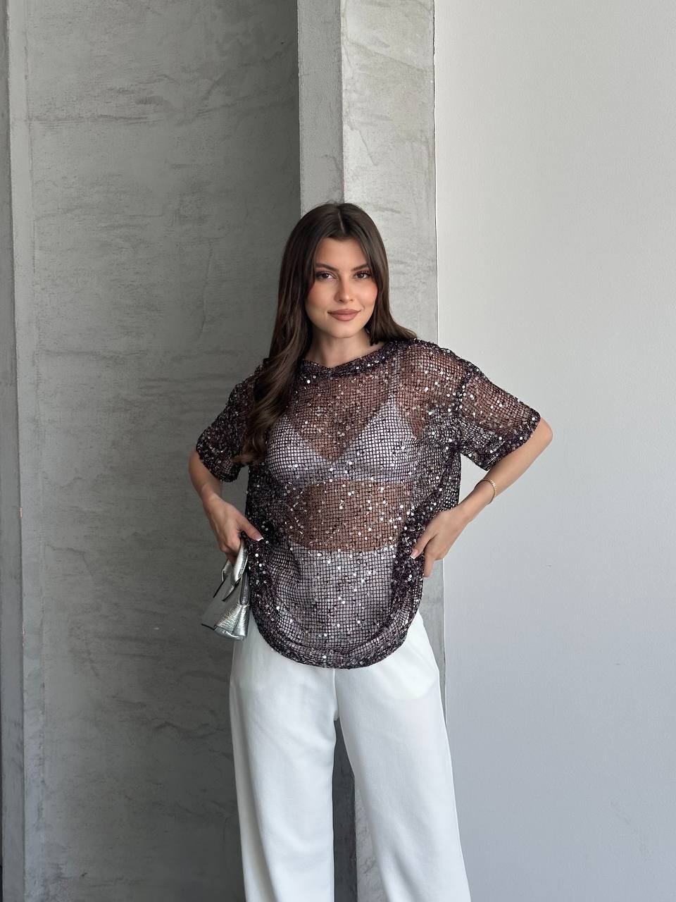 Tunique Glam Sequins